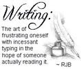 writing and hoping