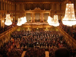 The Musikverein in Vienna, Austria