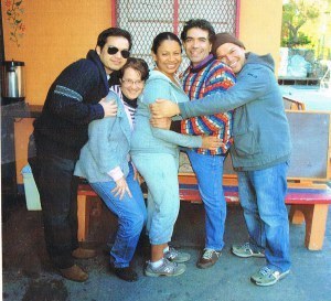 These were the co-conspirators when we workshopped the English language version, God's Flea