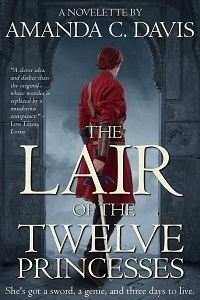 Cover for The Lair of the Twelve Dancing Princesses by Amanda C. Davis