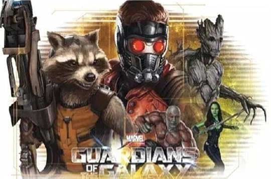 Guardians of the Galaxy Splash Illustration