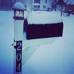 Snow box. #snowpocalypse14 #blacksburg #swvawx