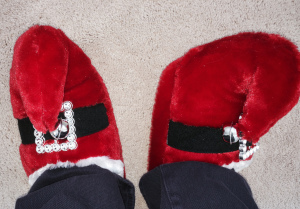 Santa Slippers