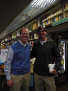 Me with my friend, Scott Sasser