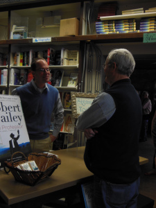 It was fun meeting new people and talking up The Professor.