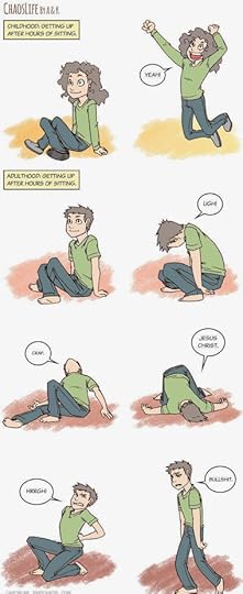 After hours of sitting