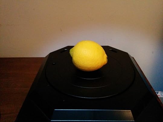 scanning a lemon