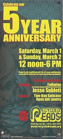 Jesse Sublett, author, musician, raconteur, 