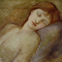 A study for the Briar Rose series 3 by Sir Edward Burne-Jones