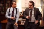 Hoffman with Tom Hanks