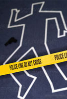 chalk outline