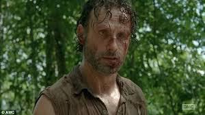I look a little like Rick from the Walking Dead after he got all beat up, which is nice, right? Very classy.