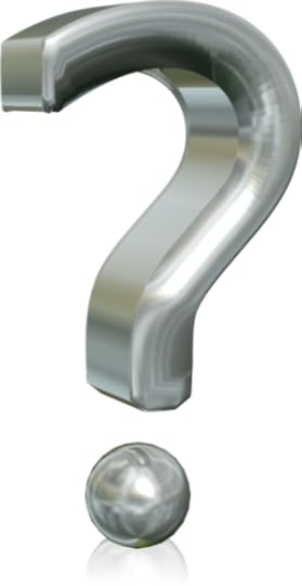 A three-dimensional question mark. For anyone ...