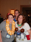 J.A Souders, Melanie Bingle Marsh (photobombing) and Sarah Miller