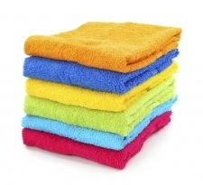 check bathroom towels