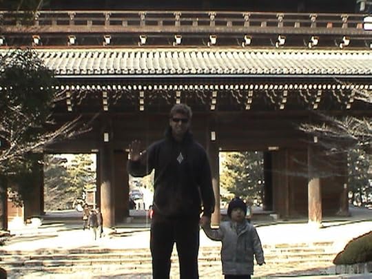 Earliest Shot I Could Find Jan 2006 · still frame from a Sony DCR-PC101 video camera 3-year-old Anthony with former-neighbor-in-California Brian Preetz -- Chion'in Temple (知恩院) -- Copyright 2006 Jeffrey Friedl, http://regex.info/blog/