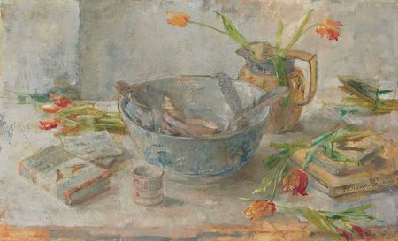 Emily Patrick Bowl Book Tulips and Feathers 2012