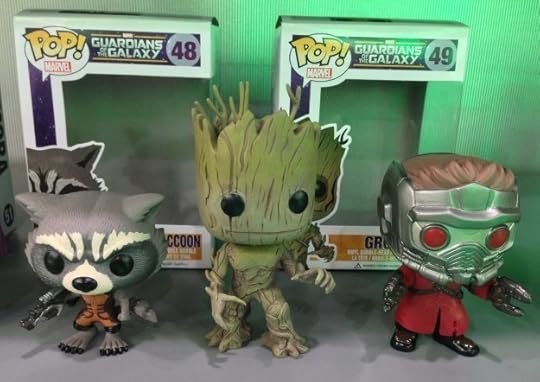 Guardians of the Galaxy Funko POP! Rocket Raccoon, Groot and Star Lord