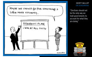 Fiona Katauskas cartoon for strategic government chapter