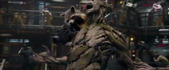Guardians of the Galaxy Rocket Raccoon and Groot