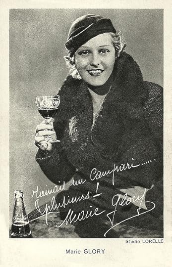 Marie Glory, publicity for Campari