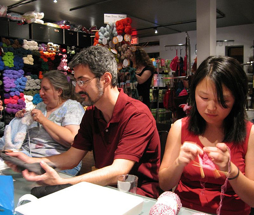 Knitting @ LYS