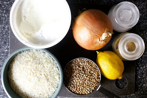 what you'll need, plus a fork