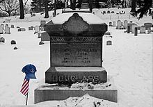 Frederick Douglass's gravestone