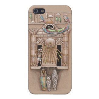 Egyptian Cuckoo Clock Cover Cases For iPhone 5