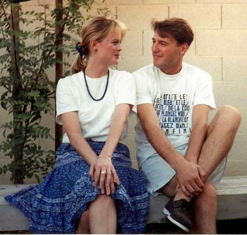 Jean-Marc and Kristi in 1992