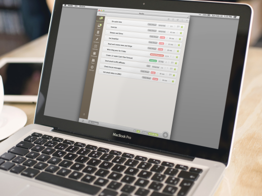 My Task List for Today in Nozbe