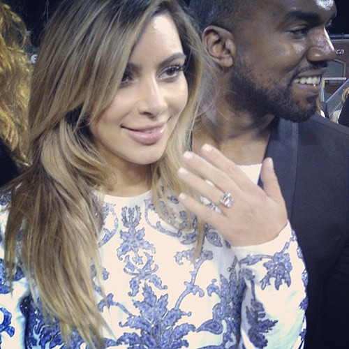 Kim Kardashian engagement
