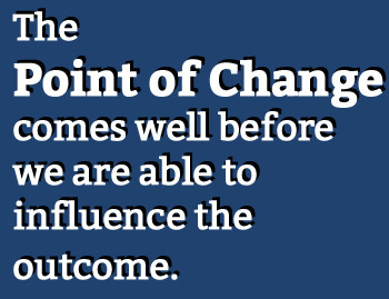 point of change
