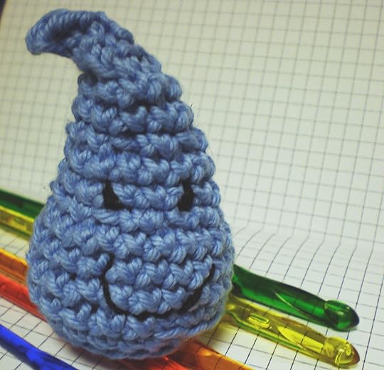 Amigurumi RainDrop Dude Made Peachy