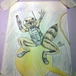 First Appearance Rocket Raccoon - Rough Color