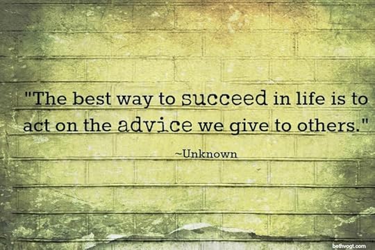 Advice and success 2.24.14