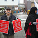 Save Lewisham Hospital: Campaigners outside A&E