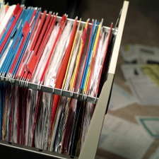organize household paperwork