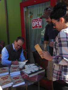 It was a beautiful day for a signing!