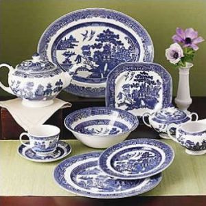 And was cross when I correctly identified the china pattern he pretended to sell.