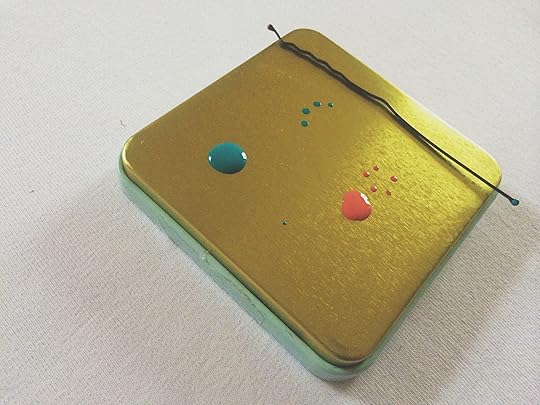 DIY Dotty Manicure Made Peachy