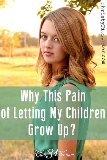 Why This Pain of Letting My Children
