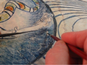 Figure Five: Inlay inserted into loss