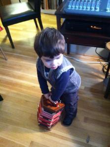 Emile and an accordion