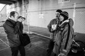 John Koch - Doing his work on the streets of Portland