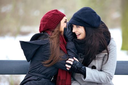 Gossip Girls on a Snowy Day