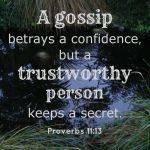 Proverbs 11:13 on Pinterest
