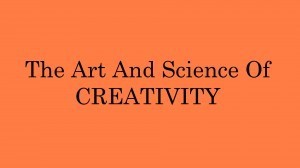 The Art & Science Of Creativity Slide