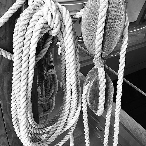 Block and tackle.