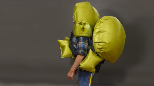 Personal air bag system. (http://www.coroflot.com/MatthewTucker/Free-Fall-Tool-Harness-and-Personal-Airbag-System)